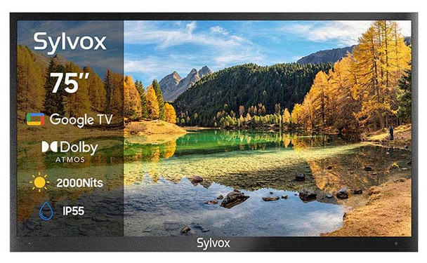 75" Sylvox Full Sun 4K 2000 Nits