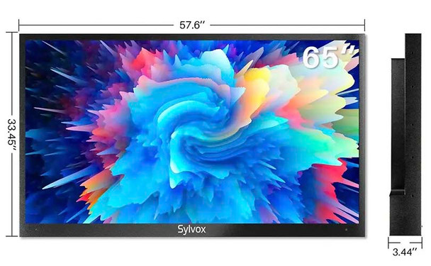 65" Sylvox Full Sun 4K QLED 2000 Nits