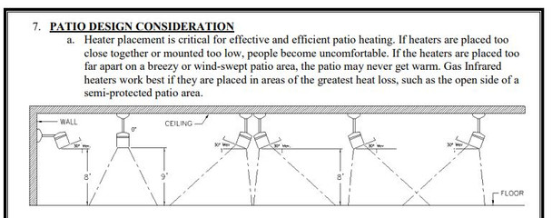 Twin Eagles 48-Inch 37,000 BTU Propane Two-Stage SS Infrared Patio Heater  with Remote - TEGH48-B