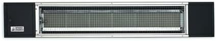 Sunpak 48-inch 25,000 BTU Propane Single Stage Infrared Patio Heater - Black - S25 B-lp