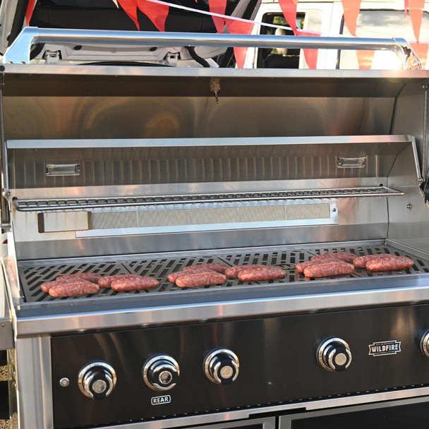 Wildfire Ranch Pro 42" 4‑Burner Built‑In Stainless Steel Gas Grill