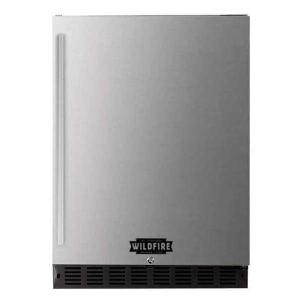 Wildfire 24" Built‑In Stainless Steel Outdoor Refrigerator