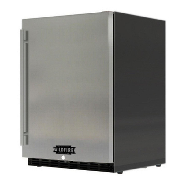 Wildfire 24" Built‑In Stainless Steel Outdoor Refrigerator