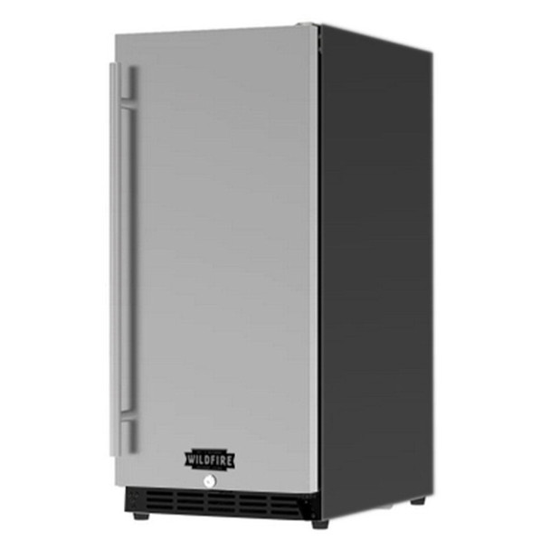 Wildfire 15" Built‑In Stainless Steel Outdoor Refrigerator