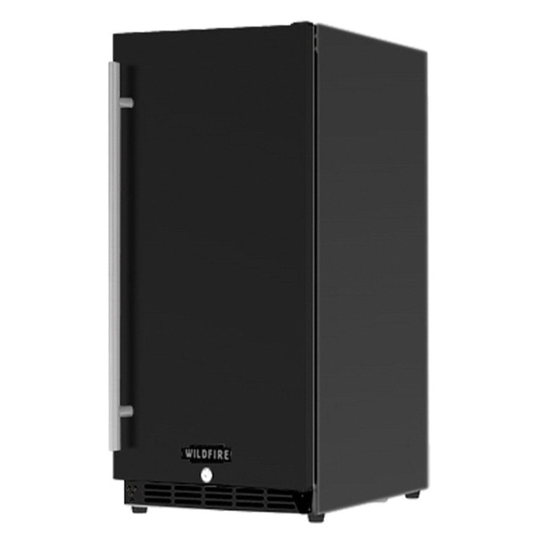 Wildfire 15" Built‑In Black Stainless Steel Refrigerator Sleeve
