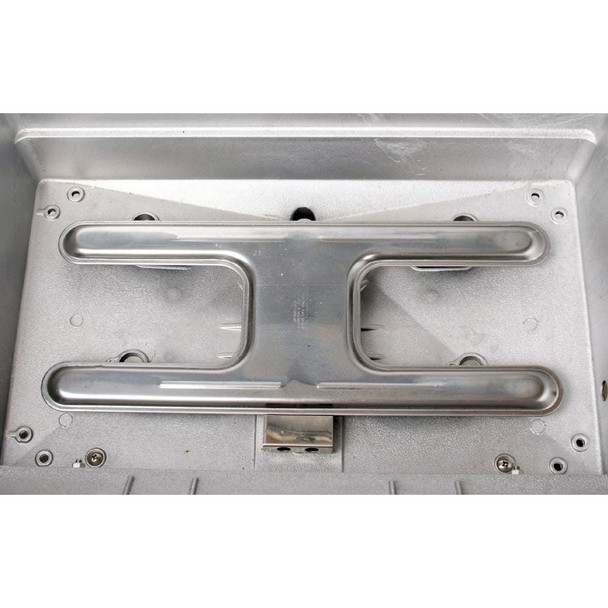 PGS A30 Cast Aluminum Natural Gas Grill On Black Portable Pedestal Base