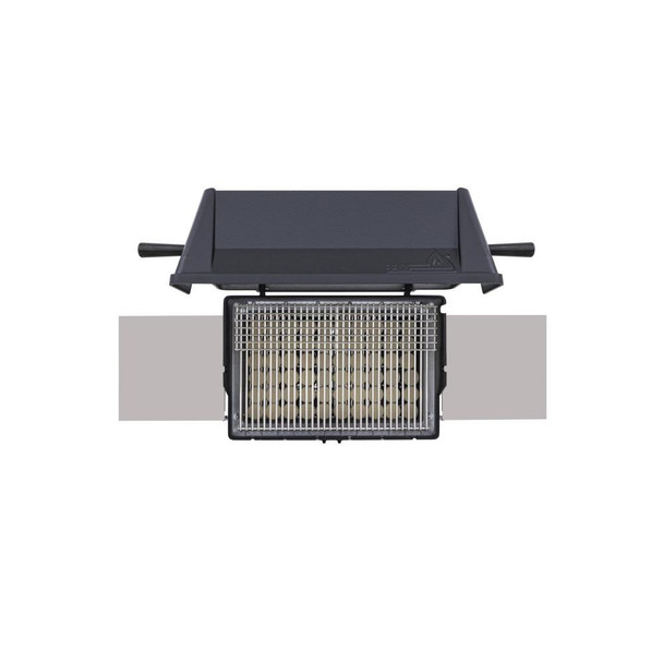 PGS Grills T40 Commercial Grill Head Black Portable Patio Base with 1 Hour Gas Timer