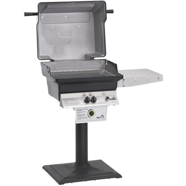 T30 Commercial Grill with Bolt Down Patio Post by PGS Grills