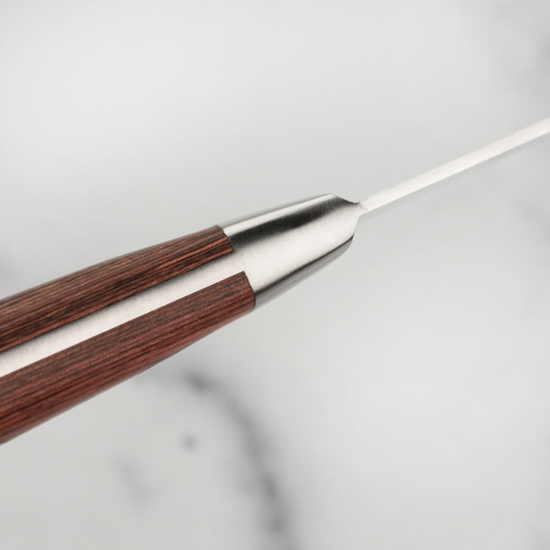 Messermeister Avanta BBQ Knife Set - pakkawood handle detail