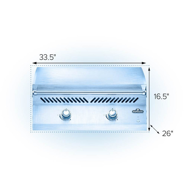 Napoleon Built-In 700 Series 32" Stainless Gas Griddle