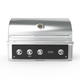 Wildfire Ranch Pro 36" 3‑Burner Built‑In Black Stainless Steel Gas Grill