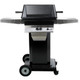 PGS A40 Cast Aluminum Propane Gas Grill On Black Portable Pedestal Base