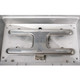 PGS A30 Cast Aluminum Natural Gas Grill On Black Portable Pedestal Base