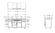 Coastal 5.7 Electric Grill Island – dimensions drawing (67.25 in wide x 25 in deep x 36.2 in tall)