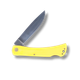 Moore Maker - 4 5/8" Yellow Delrin Lockback Sodbuster - view 2
