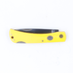 Moore Maker - 4 5/8" Yellow Delrin Lockback Sodbuster - view 3