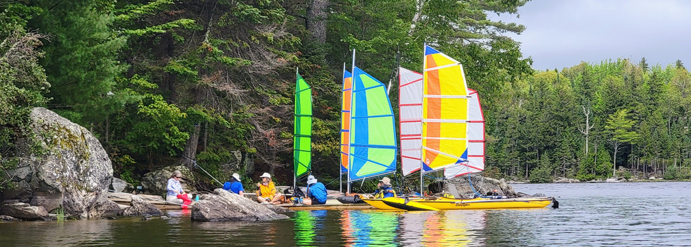 Updated Sail Your Kayak video from our Summer Gatherings in Maine