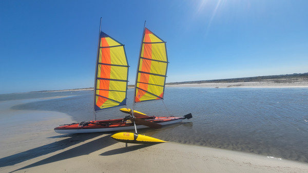 Sailing the Turner and Lopez Rivers