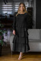 Evening Ruffle Dress
