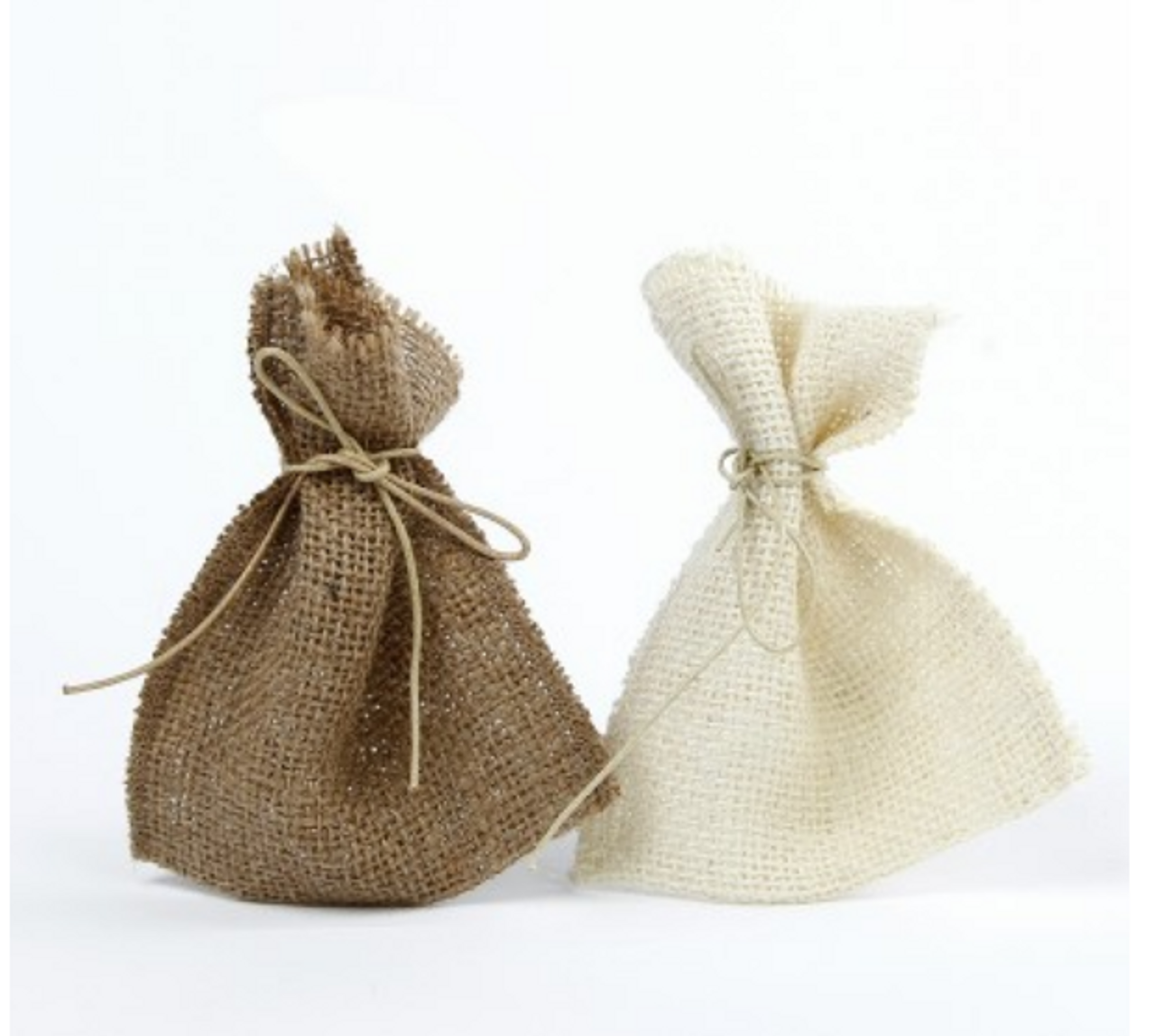 Hessian Bags Elegant Bomboniere