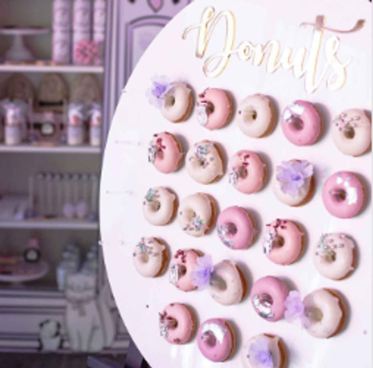 Special Occasion Baked Donuts Elegant Bomboniere