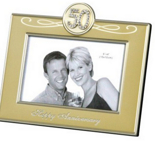 50Th Wedding Anniversary Photo Frame