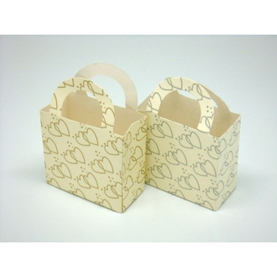 Hand Bag Box w Hearts