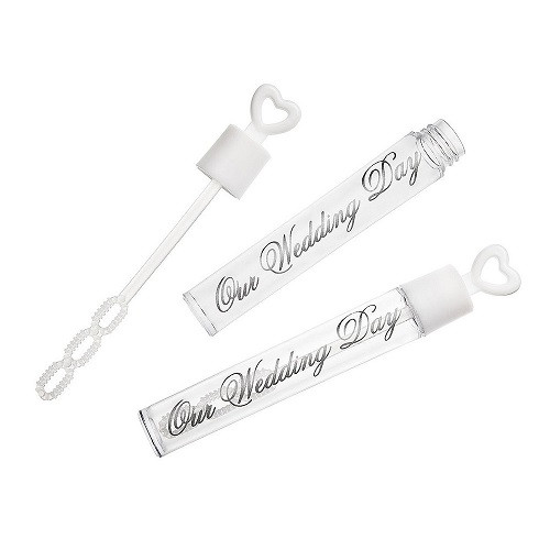 Wedding Bubbles - Our Wedding Day - Set Of 24