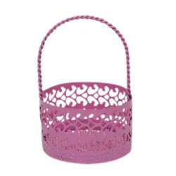 Bomboniere Metal Wired basket