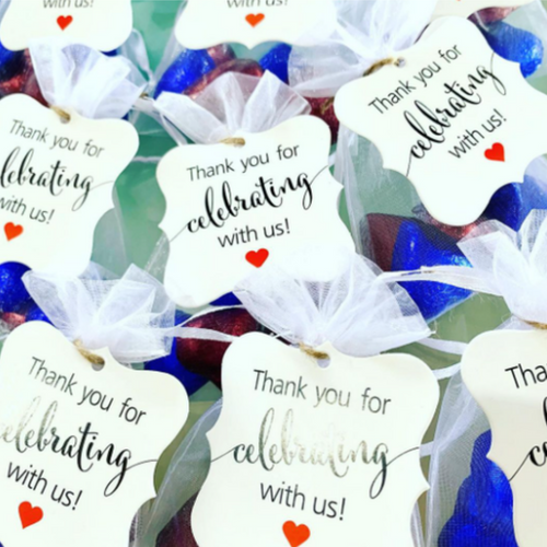 Celebrating With Us Gift Tag & Twine 