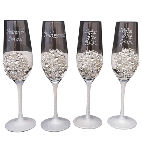 Wedding Crystal Flutes 
