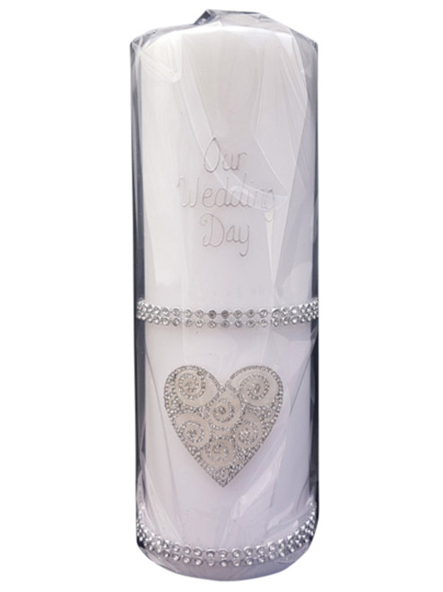 Our Wedding Day Candle Our Wedding Day Candle