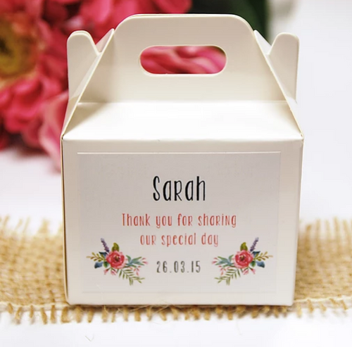 Wedding Bomboniere Personalised Personalised Boxes And Bags