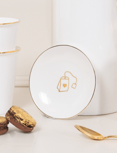 Luxury Teabag Trinket Dish