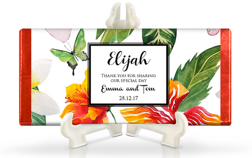 Floral Jungle Chocolate Lindt bar 