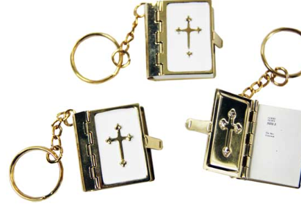 Mini Bible Favour Keyring