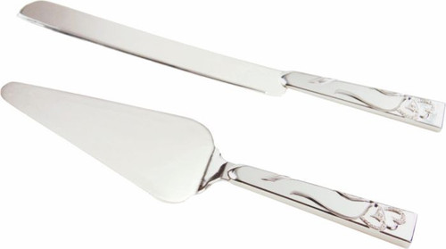 Cake Serving Set - Stainless Steel