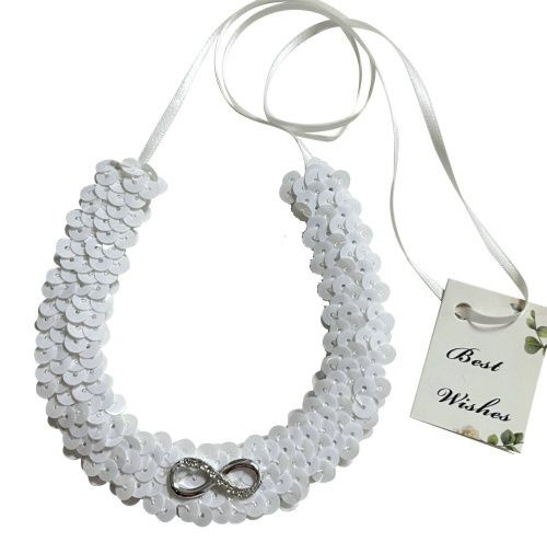 Wedding Charm Sequins Horse shoe