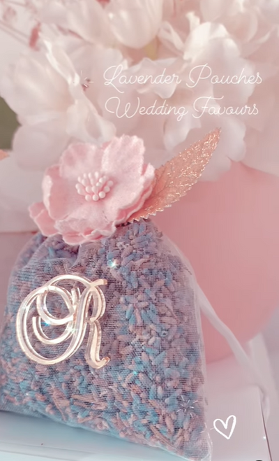 Lavendar Favour Bags