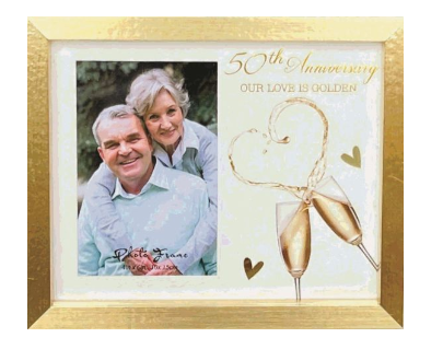 50th Anniversary Love is Golden