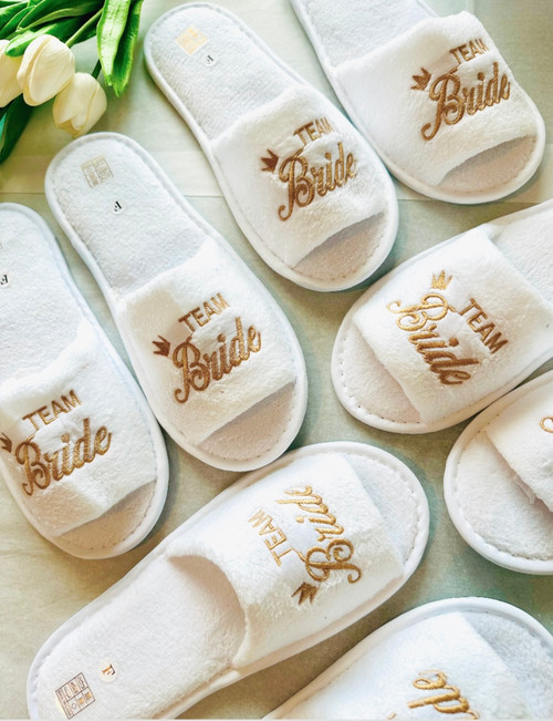 Team Bride Slippers