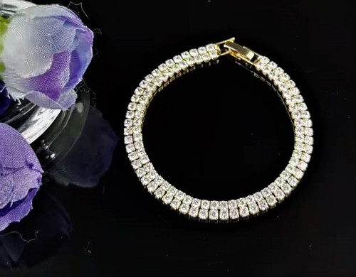 Gold Diamante Bracelet Gold Diamante Bracelet