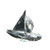 Bomboniere Glass Sail Boat
