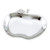Chrome Apple Dish / Trinket
