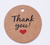 Kraft Thank You Tags with Twine