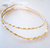 24ct Gold Plated Metal Stefana With Swarovski Crystals