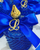 Royal Blue Favour Jar