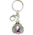 Diamante Pink Rhinestone Ladybird Keyring