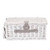 4 Person Premium White Picnic Basket Chest