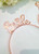 Rosegold Bride Headband